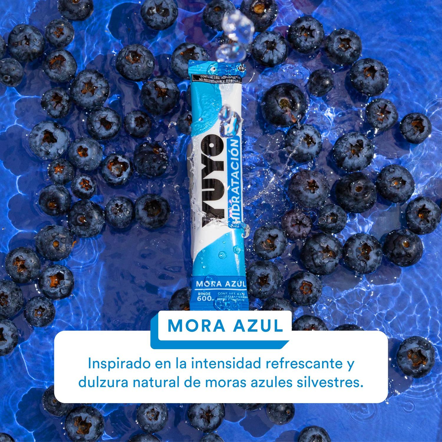 YUYO Hidratación Mora Azul c/10 pz-Wellu