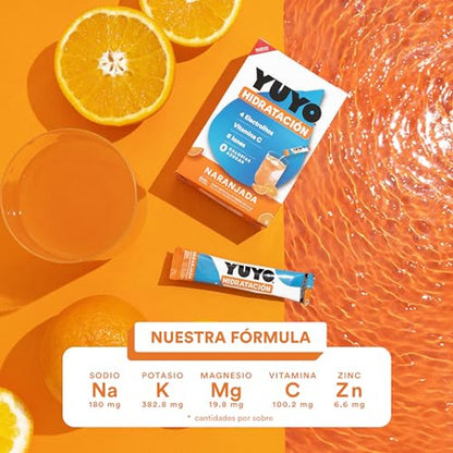 YUYO Hidratación Naranjada c/10 pz-Wellu