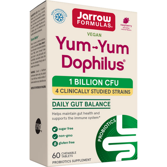 Yum-Yum Probioticos, 60 Masticables – Jarrow Formulas-Wellu