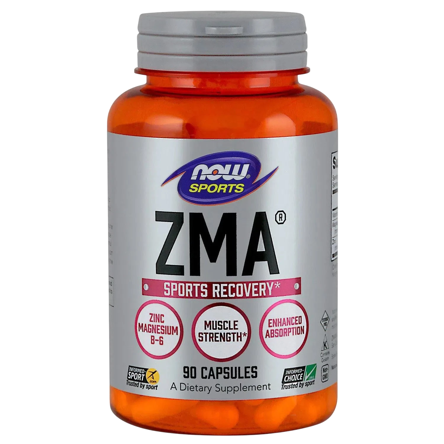 ZMA (Recuperación Deportiva), 90 Caps – NOW Foods-Wellu