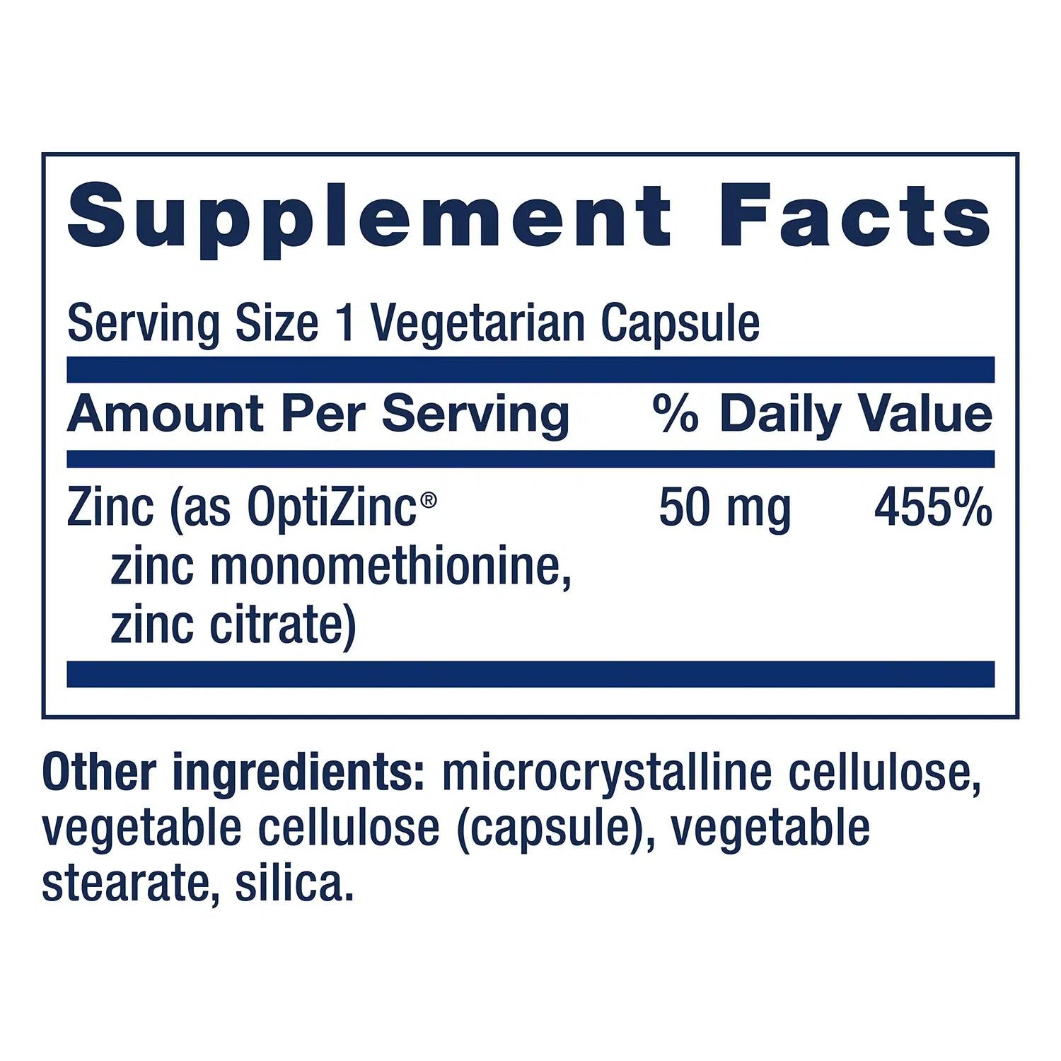 Zinc 50 mg, 90 Vegcaps – Life Extension-Wellu