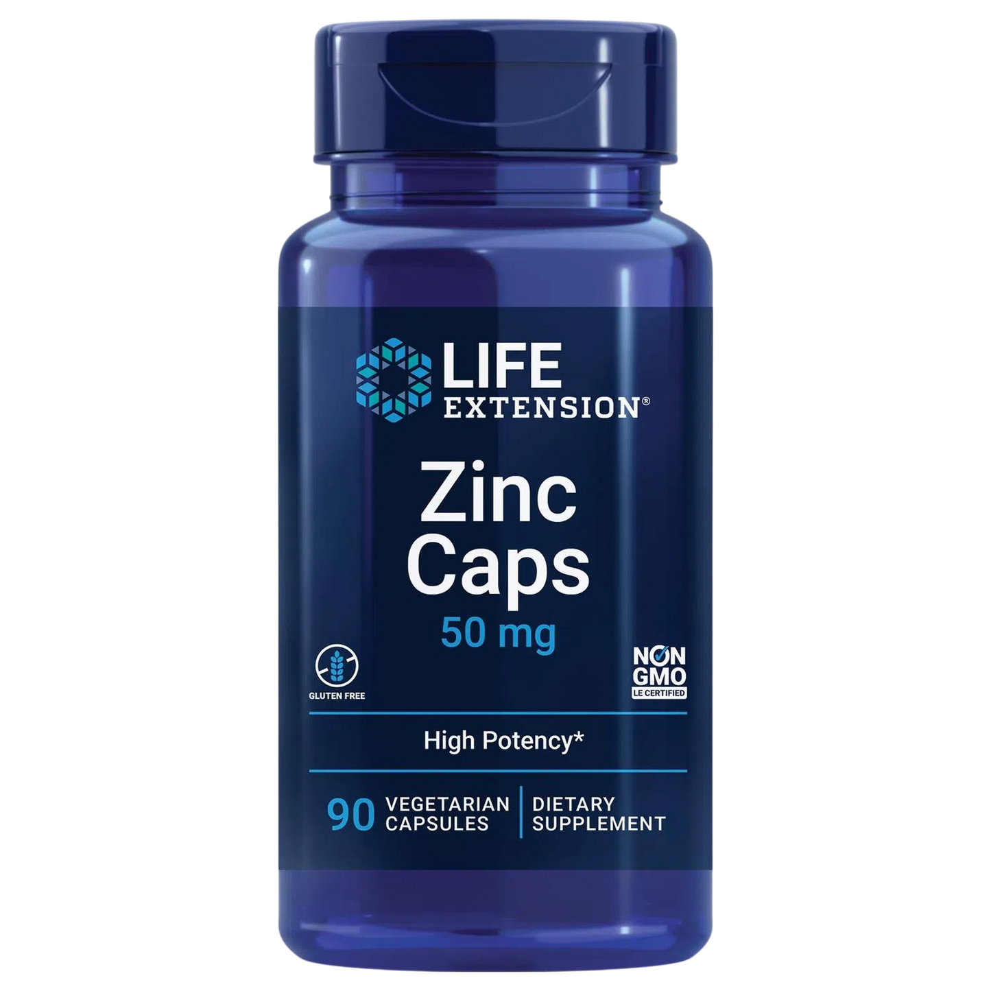 Zinc 50 mg, 90 Vegcaps – Life Extension-Wellu