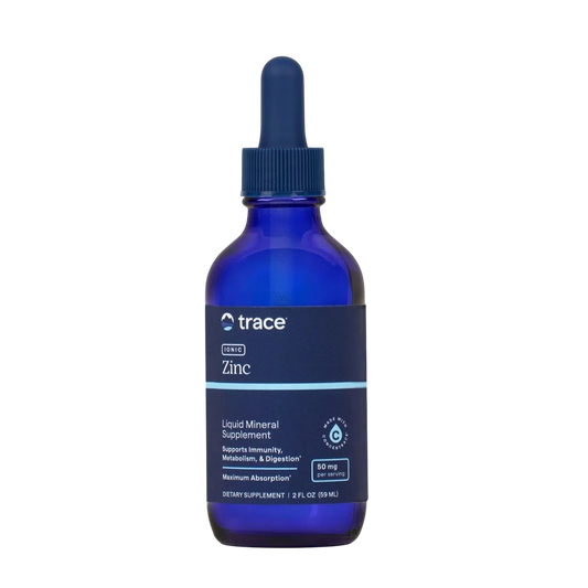 Zinc Iónico 50mg, 59ml (2 fl oz) – Trace Minerals-Wellu